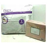 GEl Cloud Pillows & Queen Sheet Set