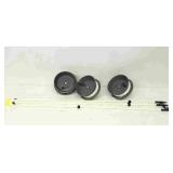 (3) Bowfishing Reels & (3) Arrows
