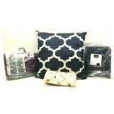 Throw Pillow & Pannel Curtains