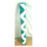 40"x60" Mainstay Kids Chevron Rug Teal Splash