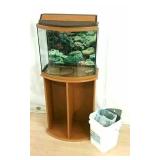 16 Gal Fish Tank w/Stand  & Accessories