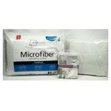 2- pack pillows, Twin XL Mattress pad, Curtain