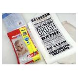 New Waterproof Crib Pad, Diapers, Bathroom Rules