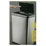 12.4Gal Motion Sensor Trash Can W/ Liner