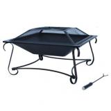 New Hamilton 30" Square Steel Fire Pit