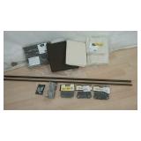 (4) Rod Pocket Curtains & (2) Rods