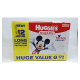 New Size 4 Huggies 172 Count Box of Diapers
