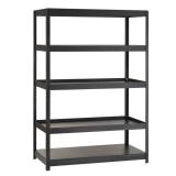 Whalen 5-Shelf Heavy Duty Steel Shelving Unit