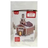 New Holiday Time Victorian Church Figurine