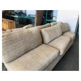 Custom Double Sided Couch W/ Down Cushions