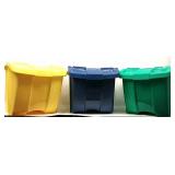 3 storage bins