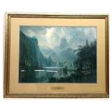 Albert Beirstadt Mountains Print (30"×24.5")