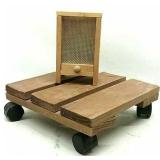 Plans Holder Roller Base & Wooden Gumball Toy