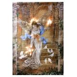 Lighted Angel Tapestry (36in L x 25in W)