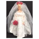 1973 Barbie in Handmade Wedding Gown
