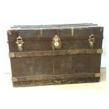 Wooden Trunk (36in x 21in x 23in)