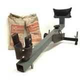 Gun Bench Rest & 2 Rest Bags