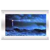 Moving Waterfall Picture with Calendar