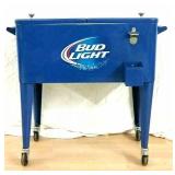 Bud Light Party Cooler on Wheels (35"×36"×13")