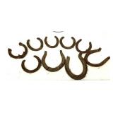 Bucket of horseshoes