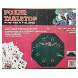 New Portable Poker Table