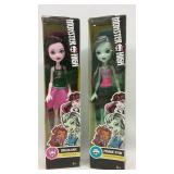 Monster High Dolls (Draculaura & Frankie Stein)