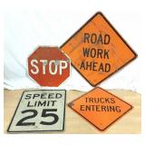 4 Road Signs