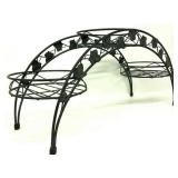 Iron Flower Arch Display