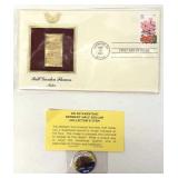 Fall Garden Flowers Aster & Kennedy 1/2 Dollar