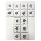 14 Buffalo Nickels (1919-1936)
