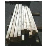 (30pcs) 2x4 Lumber Assorted Lengths