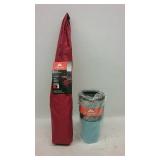 Ozark Chair Umbrella(41"×41"×31") & Tumbler(30oz)