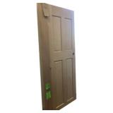 (2) Solid Core Wood Doors