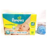 Size Newborn 144ct. Diapers and Formula Dispenser