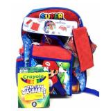 New Mario Backpack Set