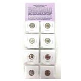 8 Uncirculated Roosevelt Dimes