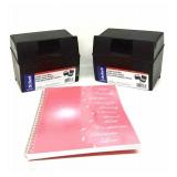 2 Oxford Index Box & Cancer Awareness Planner