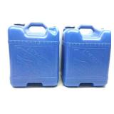 2 Reliance Aqua Tainer 22L. Water Jugs