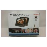 Sylvania 7" Dual Screen Portable DVD Player