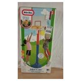 Little Tikes Adjust & Jam Basketball Set