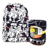 Star Wars 16" Backpack and Plush Throw Blanket