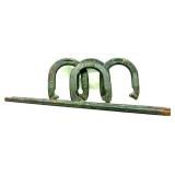 Steel Horseshoe Set