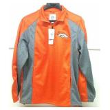 NFL Broncos 1/4 Zip Pullover Hoodie (sz-L)