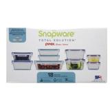 Snapware Total Solutions Pyrex Glass (18pcs)