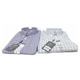 (2) XL Kirkland Signature Mens Dress Shirts
