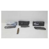4 Pocket Knives