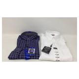 2 Mens Dress Shirts (sz-L)