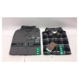 2 Men’s XL Work Shirts