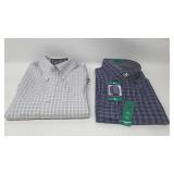 2 Mens Dress Shirts XL
