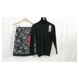 Med Ladies Reversable Skirt with  Sweater